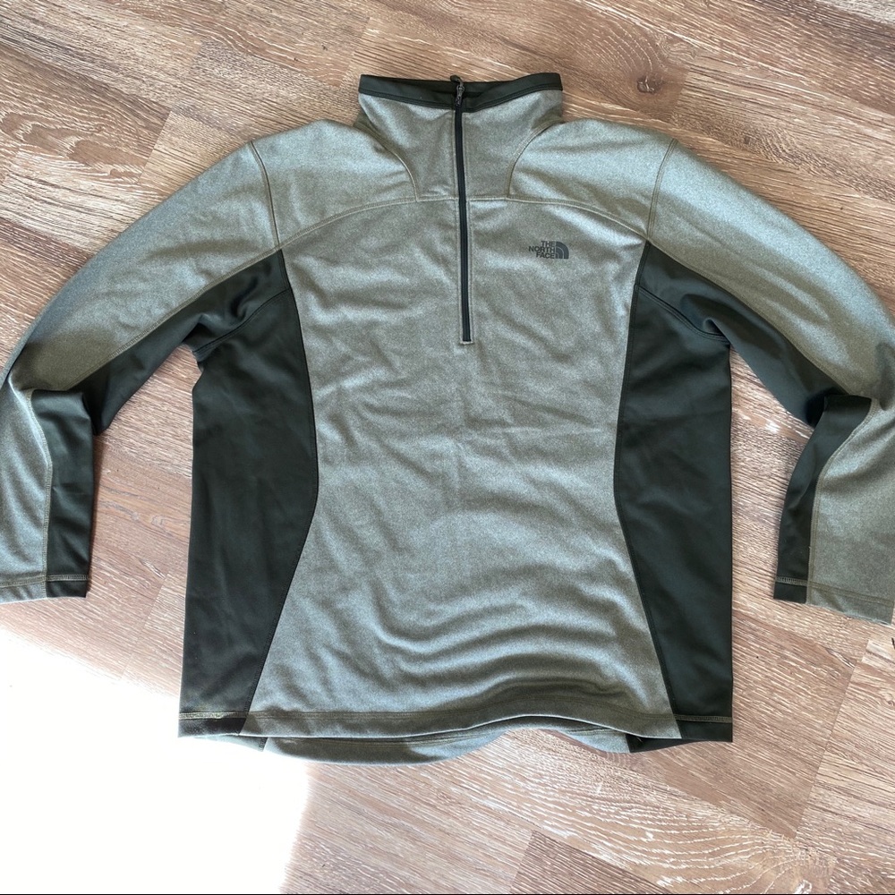 MEN XL NORTH FACE 1/4 ZIP